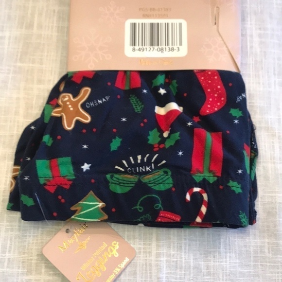Brand New Mayfair Christmas Winter Print Leggings - Picture 5 of 5